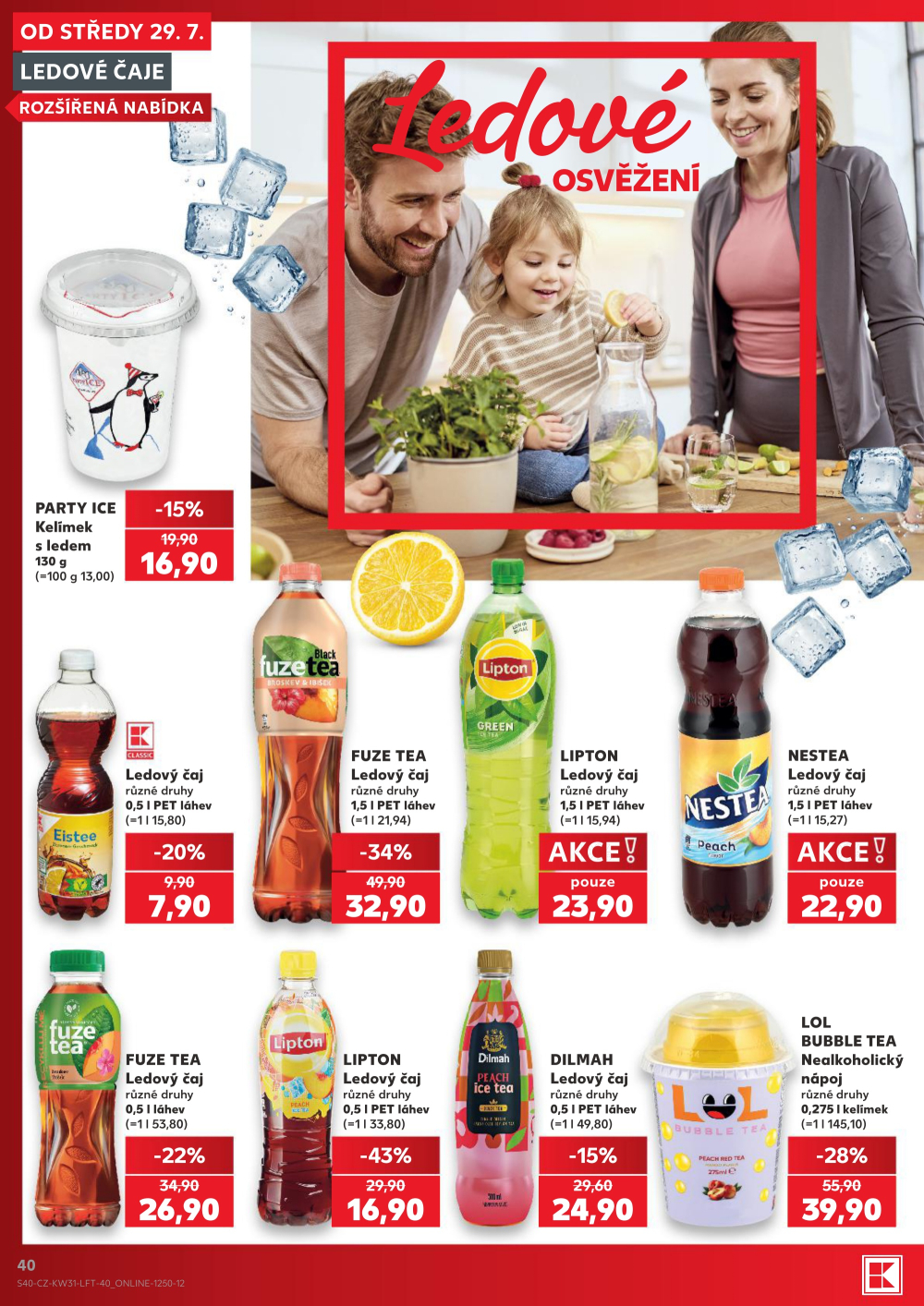 Leták Kaufland leták Praha 4 - Michle - strana 40