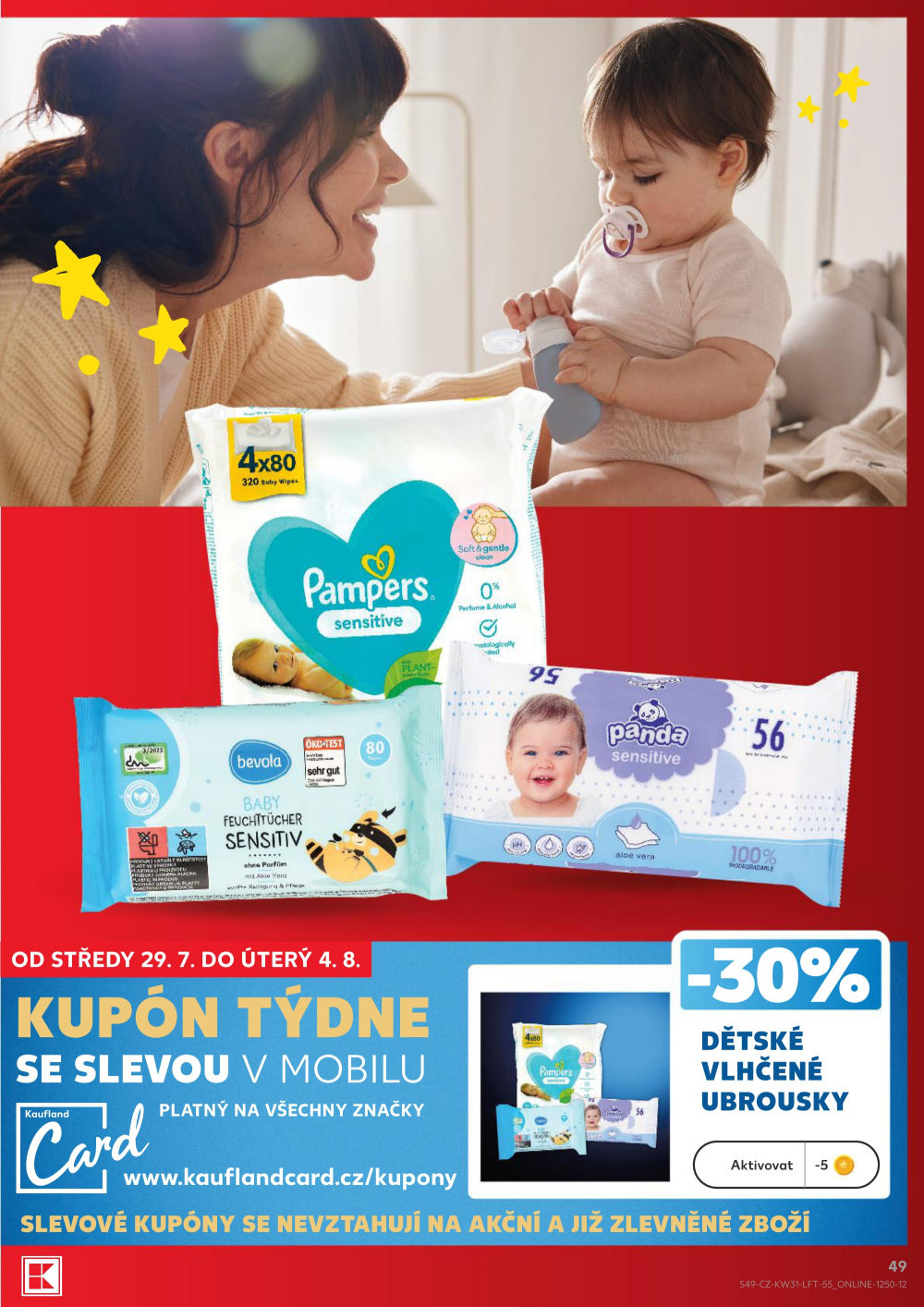 Leták Kaufland leták Praha 4 - Michle - strana 49