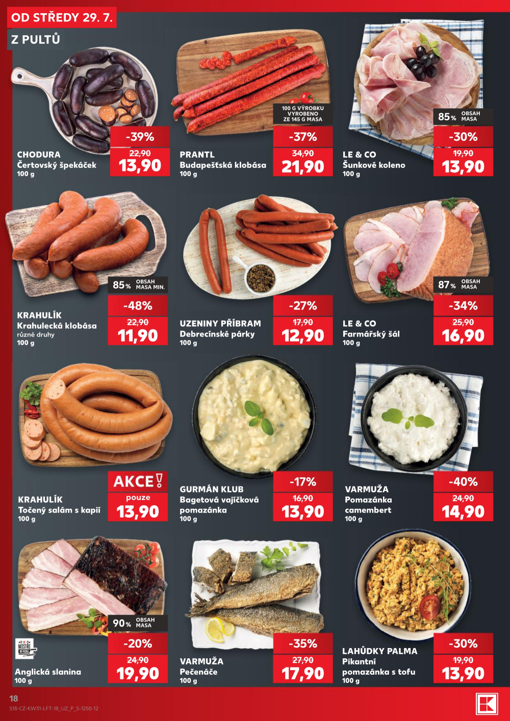 Leták Kaufland leták Vyškov - strana 18