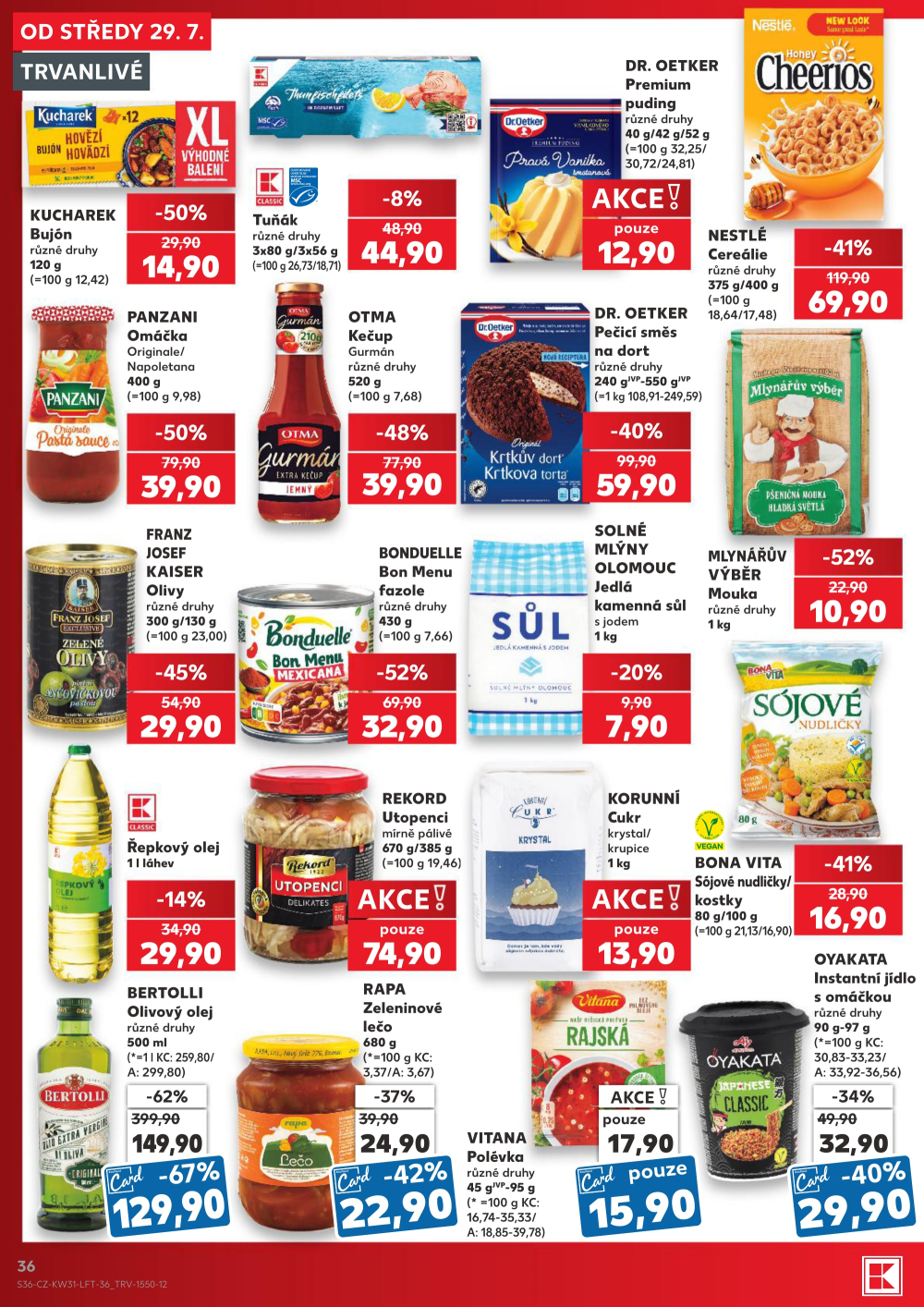 Leták Kaufland leták Vyškov - strana 36