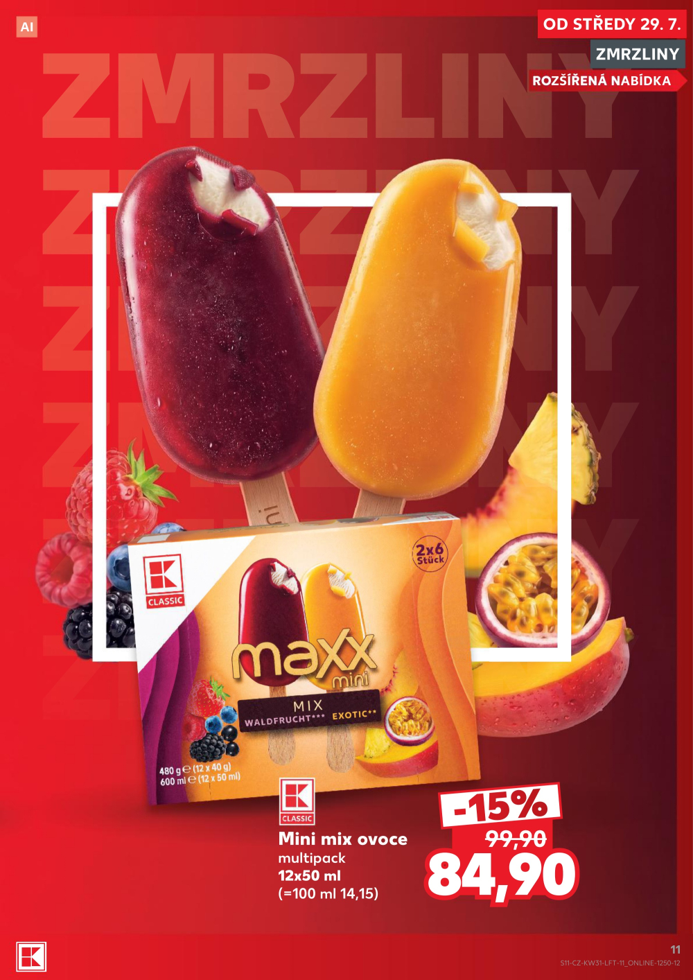 Leták Kaufland leták Praha 8 - Libeň - strana 11