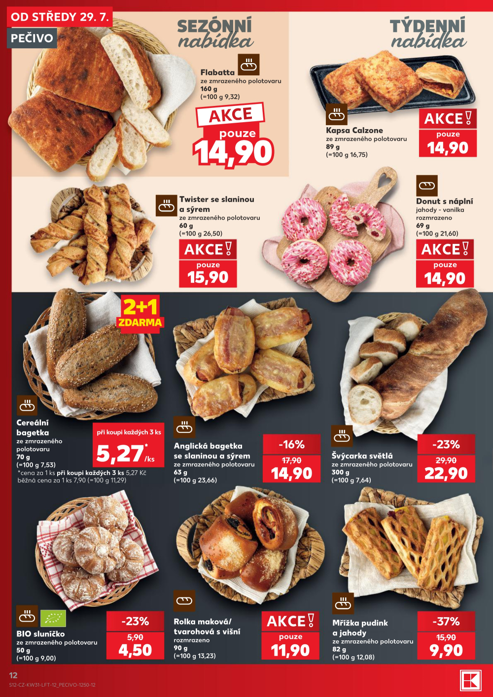 Leták Kaufland leták Praha 8 - Libeň - strana 12