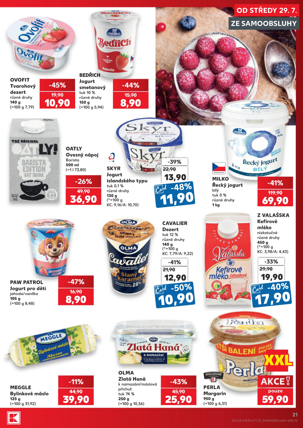 Leták Kaufland leták Praha 8 - Libeň - strana 21