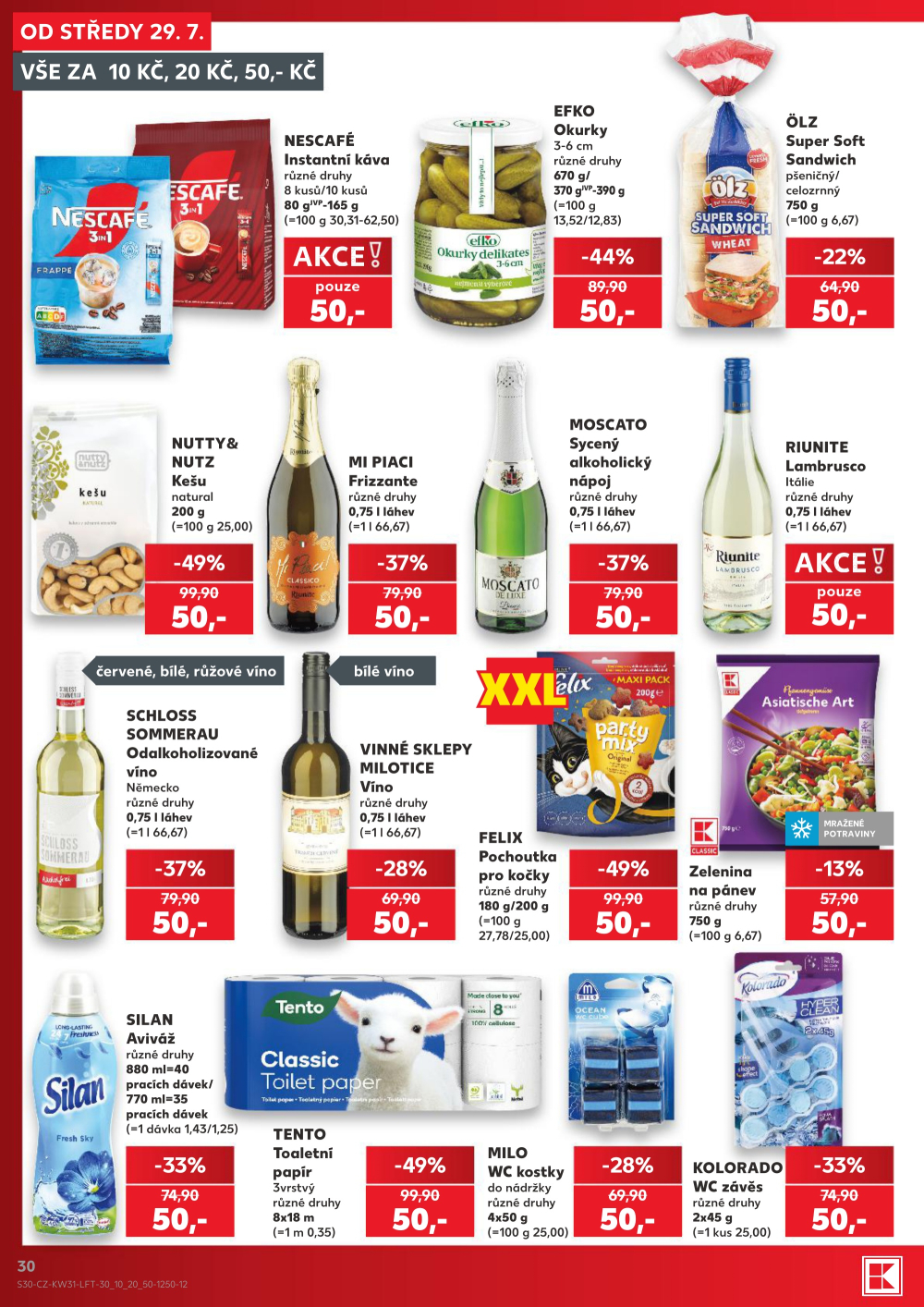 Leták Kaufland leták Praha 8 - Libeň - strana 30