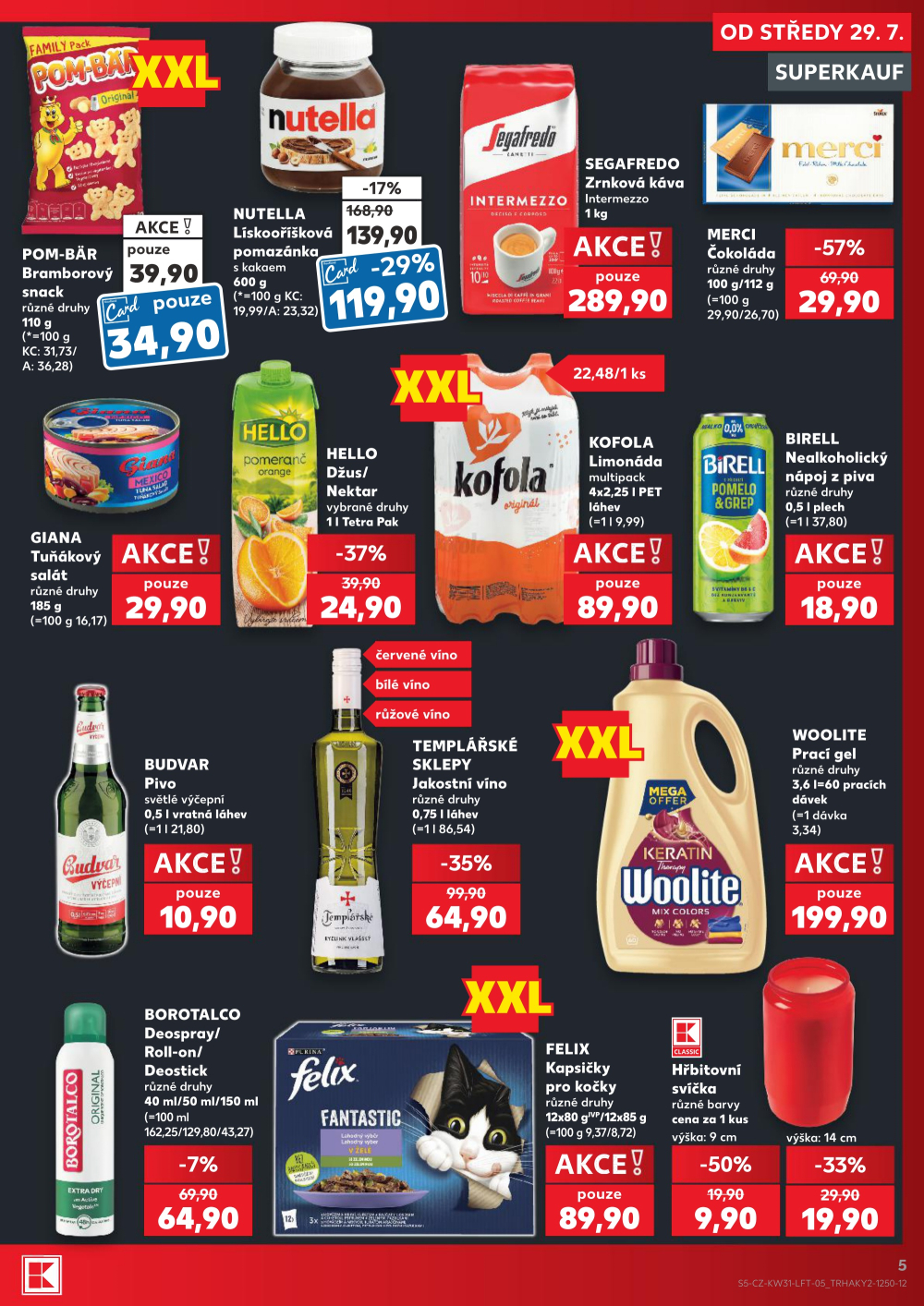 Leták Kaufland leták Praha 8 - Libeň - strana 5