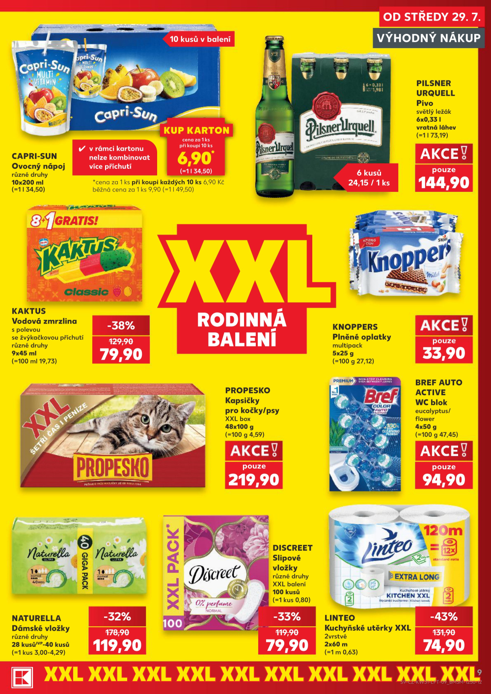 Leták Kaufland leták Praha 8 - Libeň - strana 9
