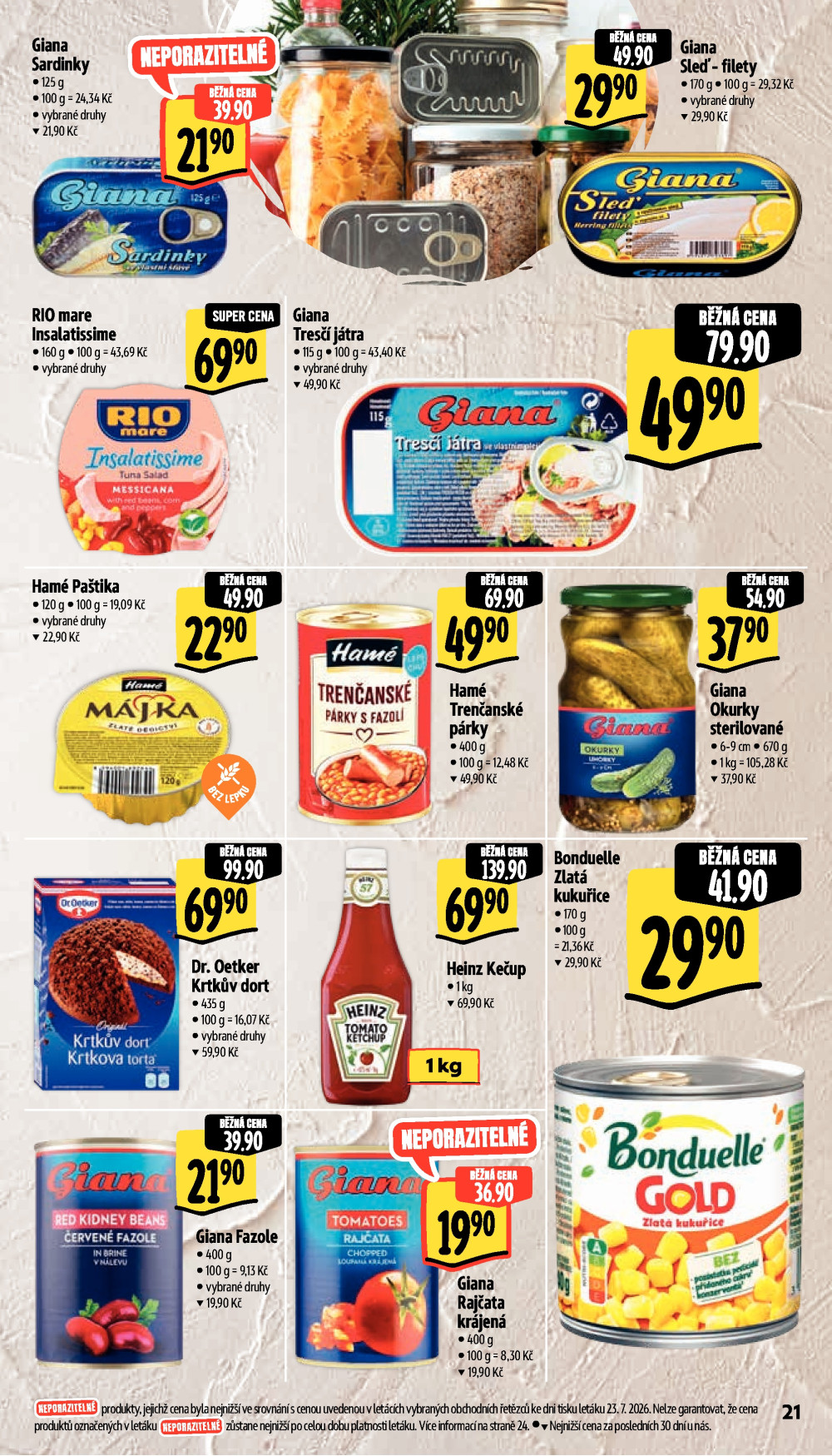 Leták Albert Supermarket leták - strana 31