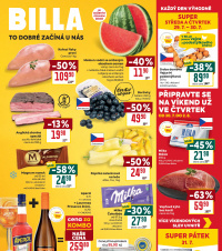 Akční leták BILLA malý 