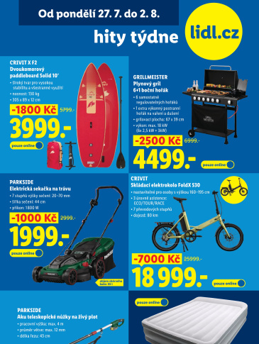 Lidl - shop.cz leták - hity týdne
