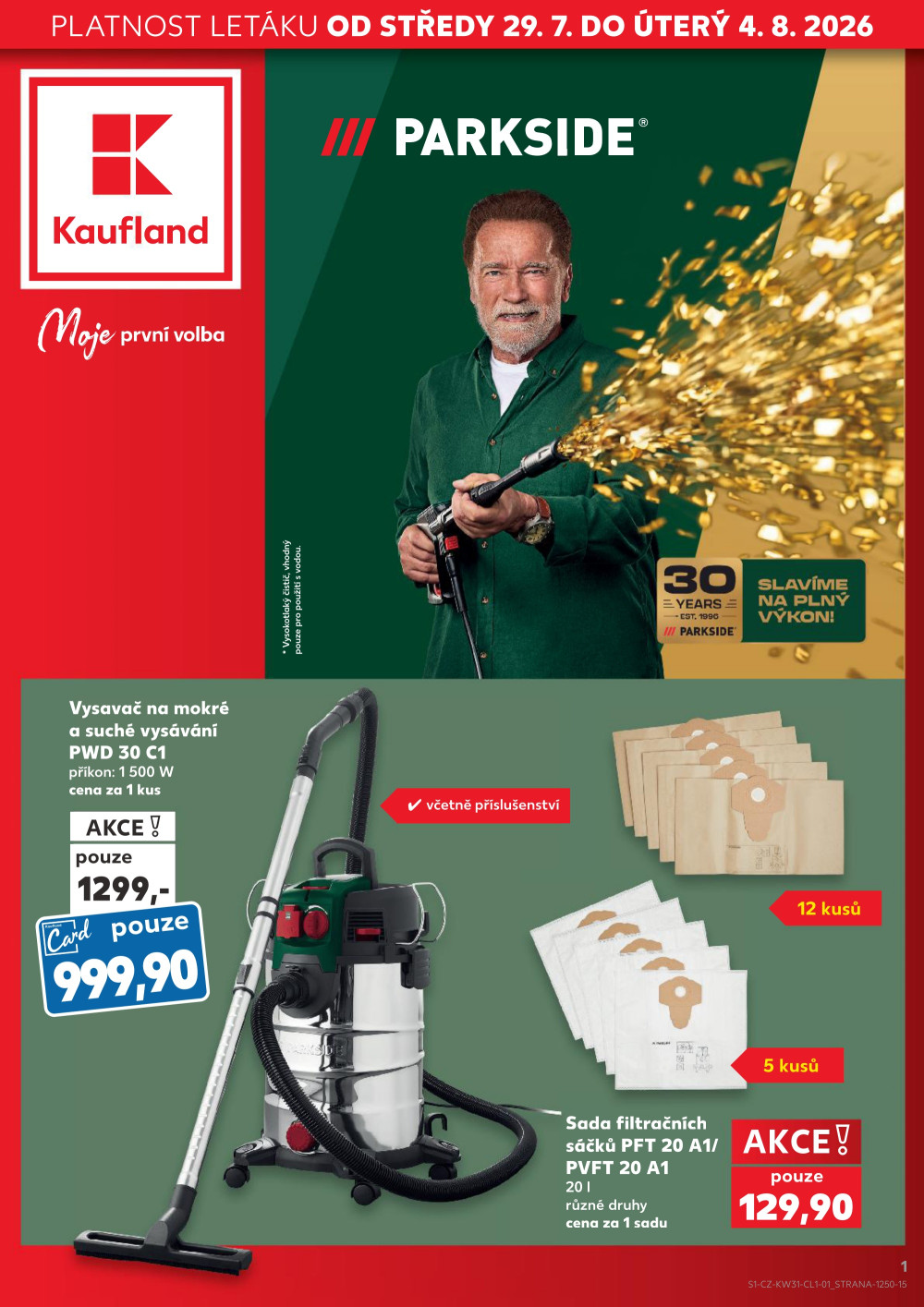 Leták Kaufland leták - Spotřební zboží - strana 1