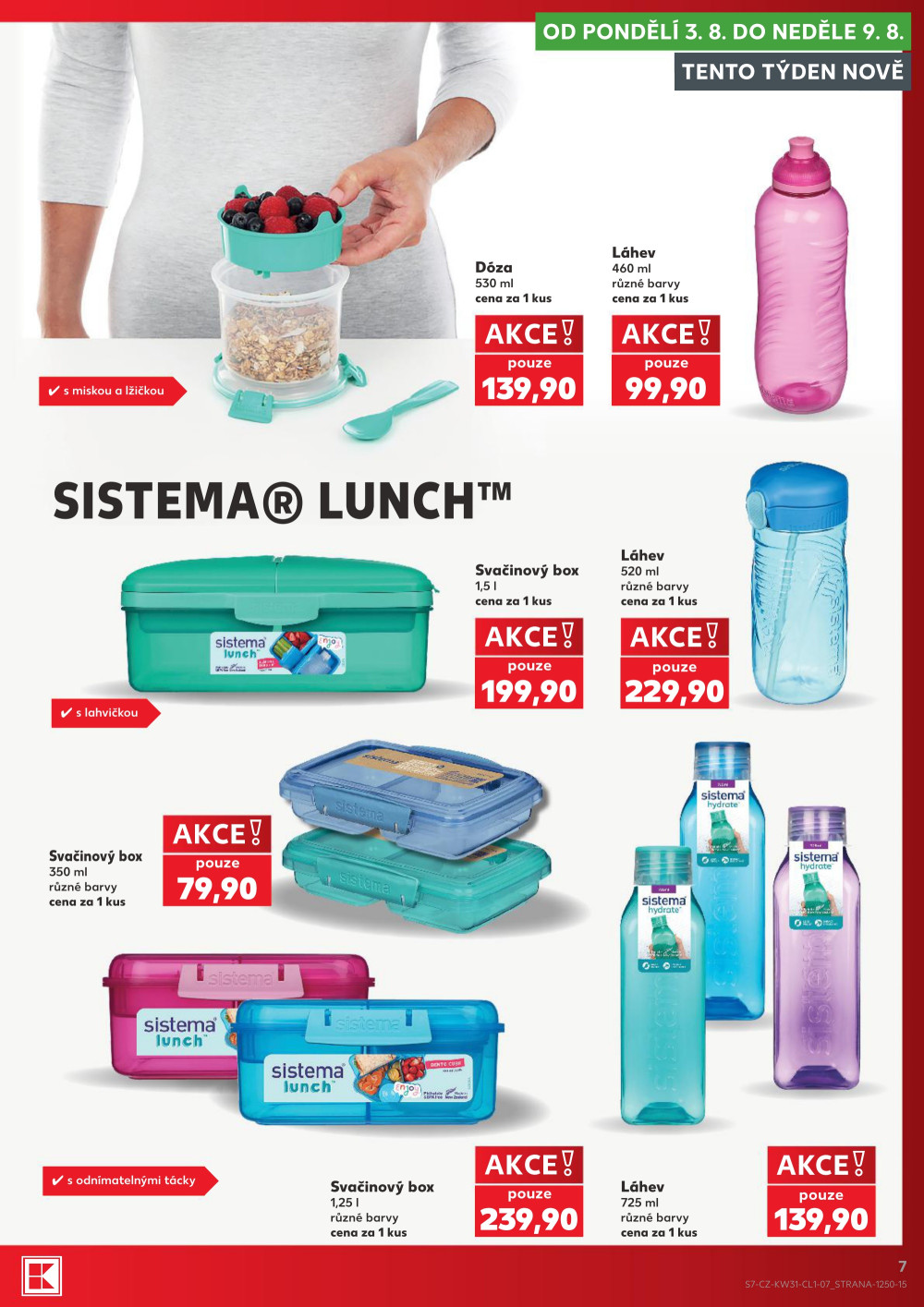 Leták Kaufland leták - Spotřební zboží - strana 7