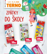Akční leták Terno  - Zpátky do školy