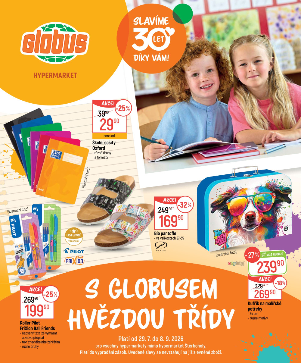 Leták Globus leták - S Globusem hvězdou třídy - strana 1