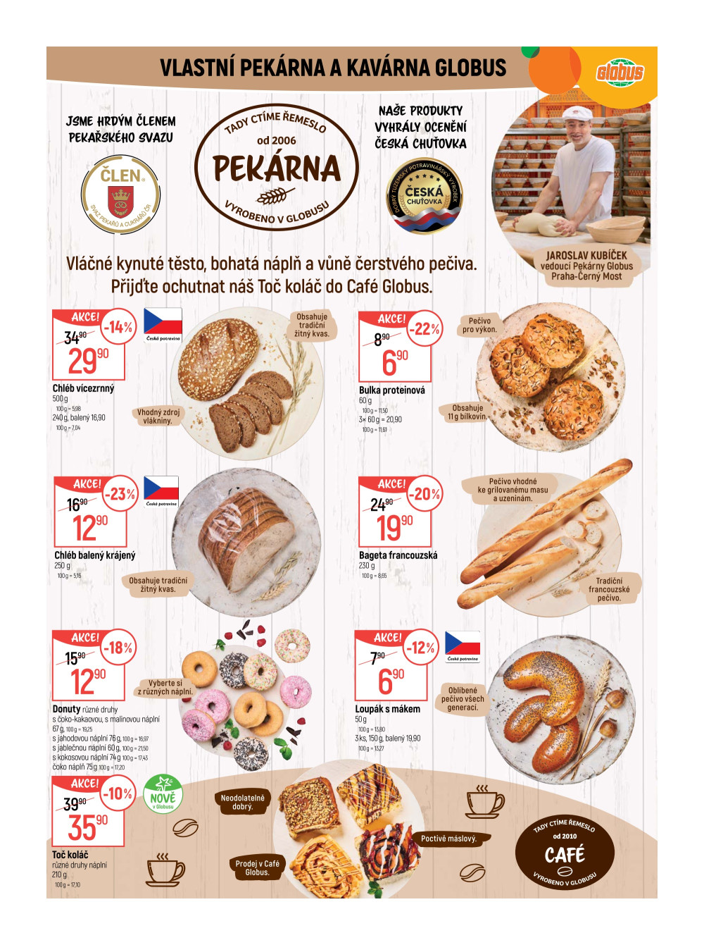 Leták Globus leták Praha - Černý Most - strana 6