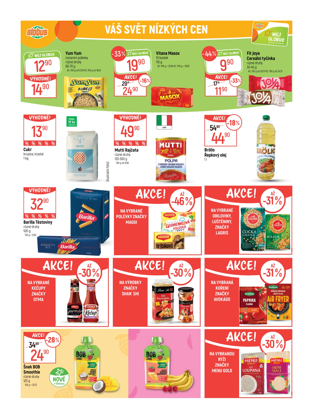 Leták Globus leták Praha - Čakovice - strana 25
