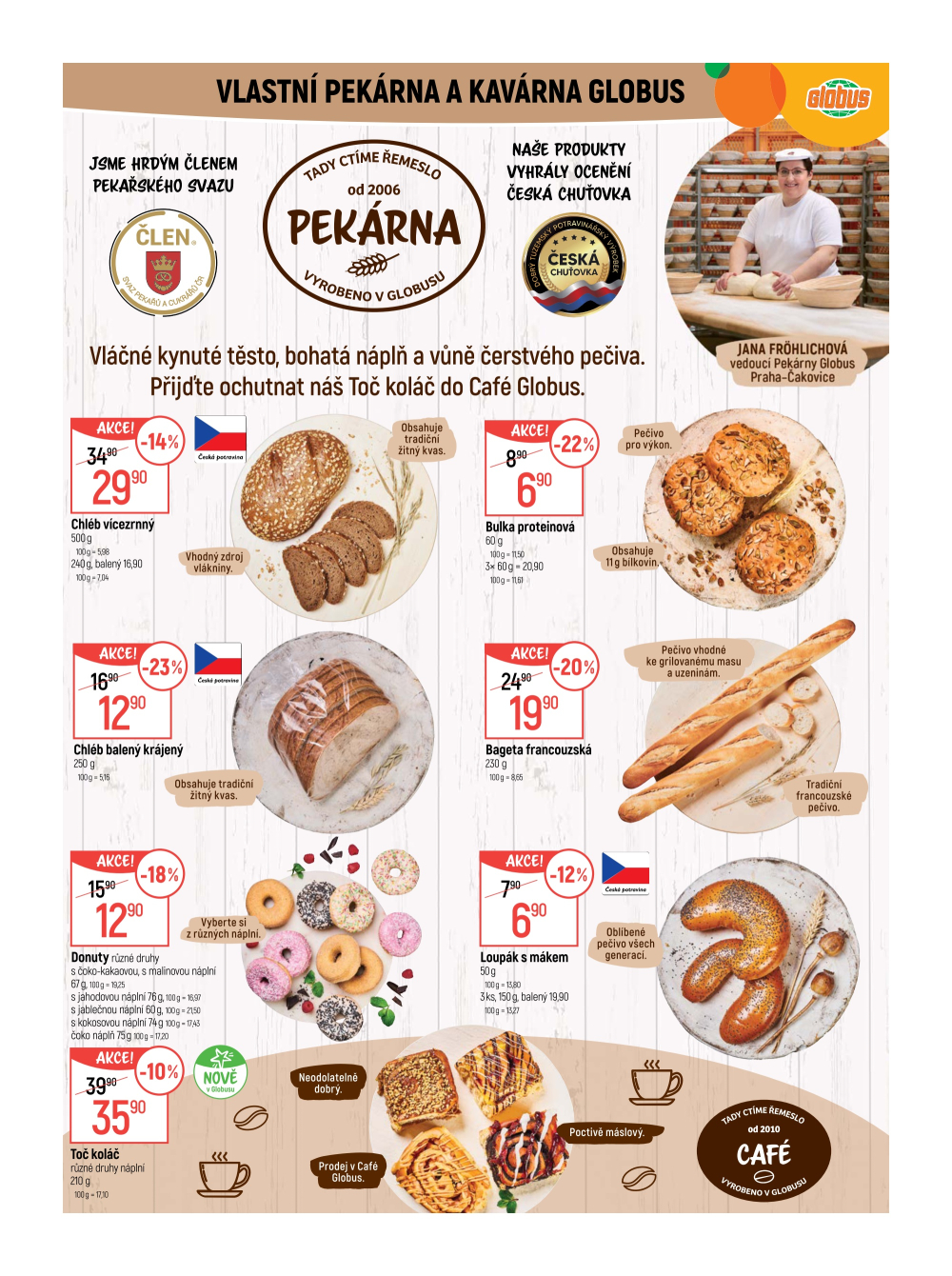 Leták Globus leták Praha - Čakovice - strana 6