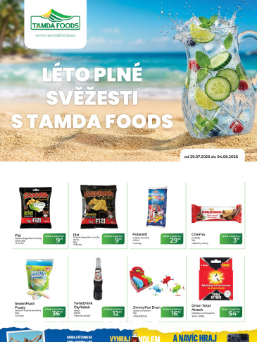 TAMDA FOODS leták