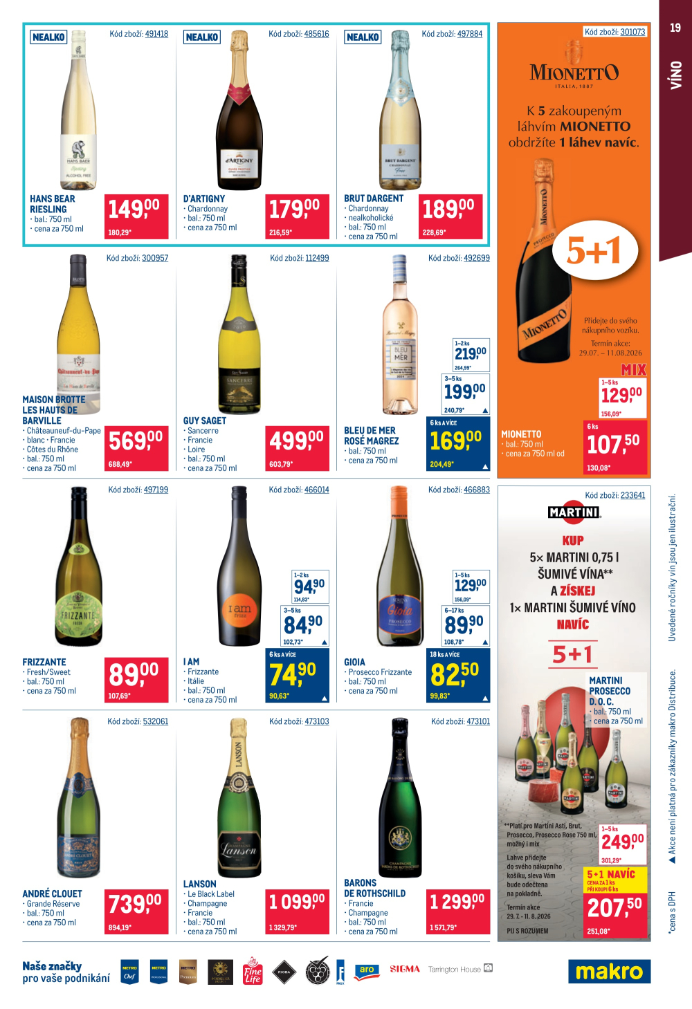 Leták Makro leták - Gastronomie - strana 19