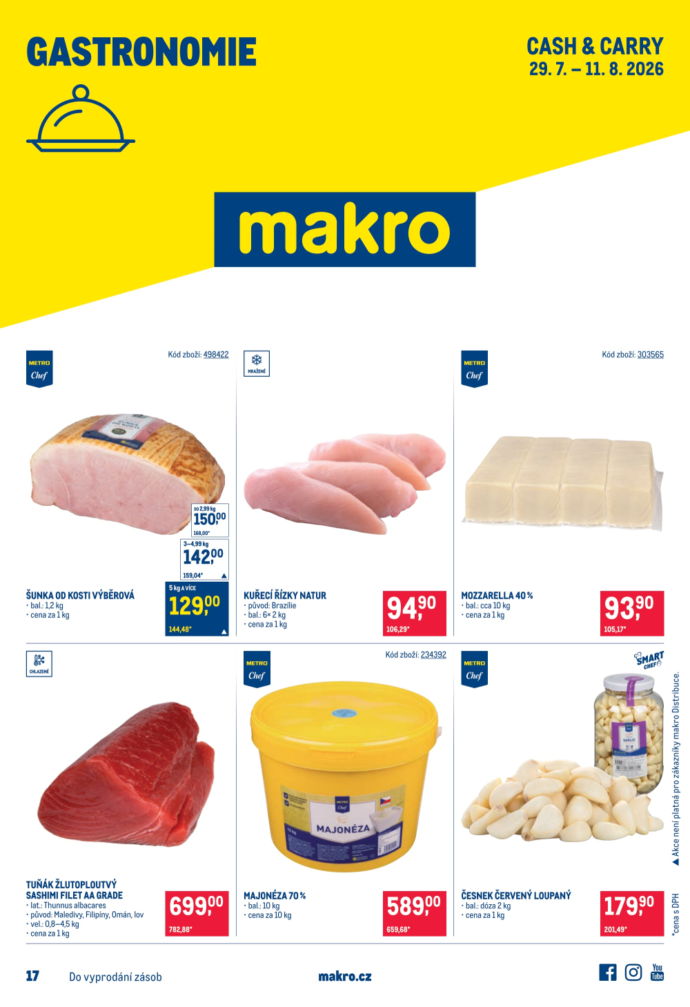 Leták Makro leták - Gastronomie - strana 1