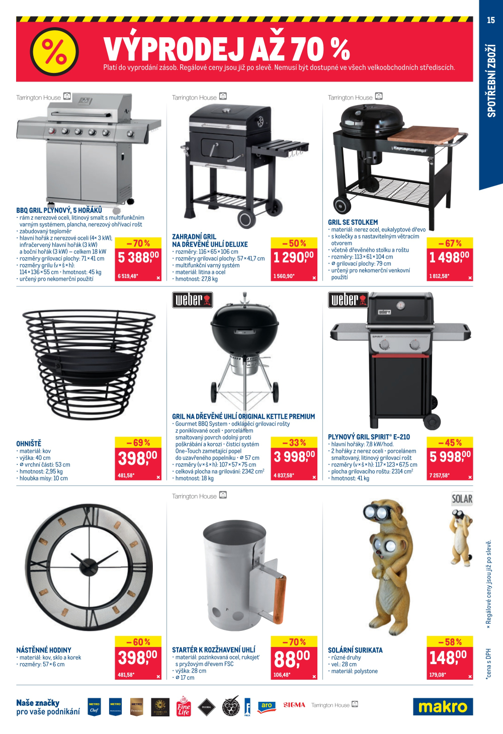 Leták Makro leták - Spotřební zboží, úklid, kosmetika - strana 15