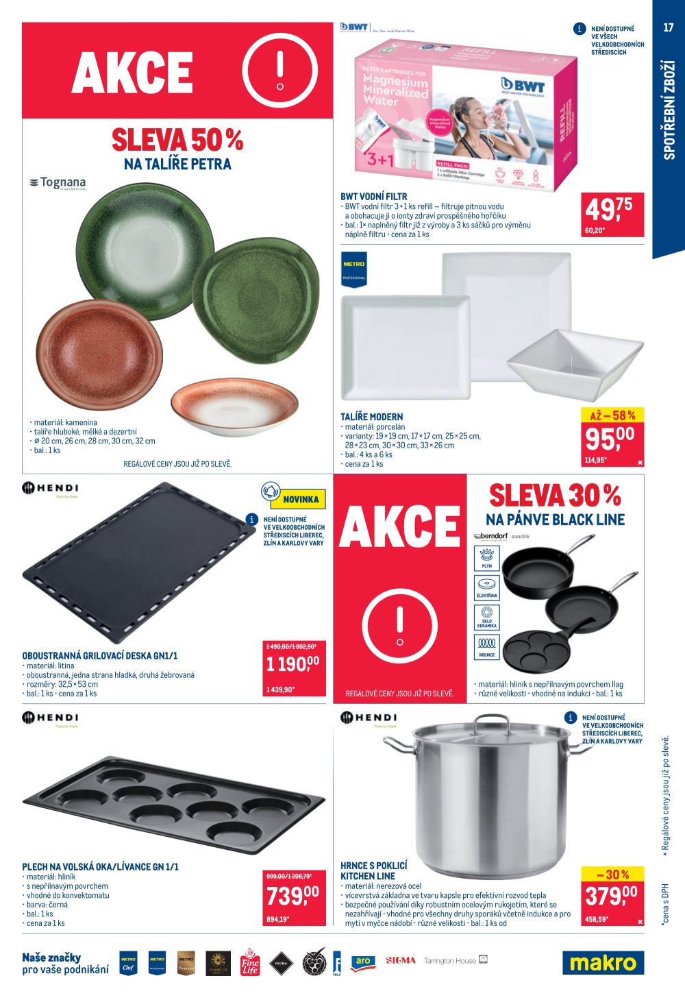 Leták Makro leták - Spotřební zboží, úklid, kosmetika - strana 17