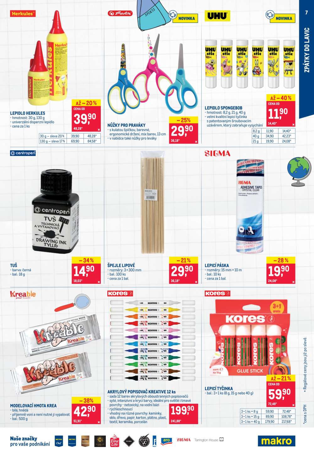 Leták Makro leták - Spotřební zboží, úklid, kosmetika - strana 7
