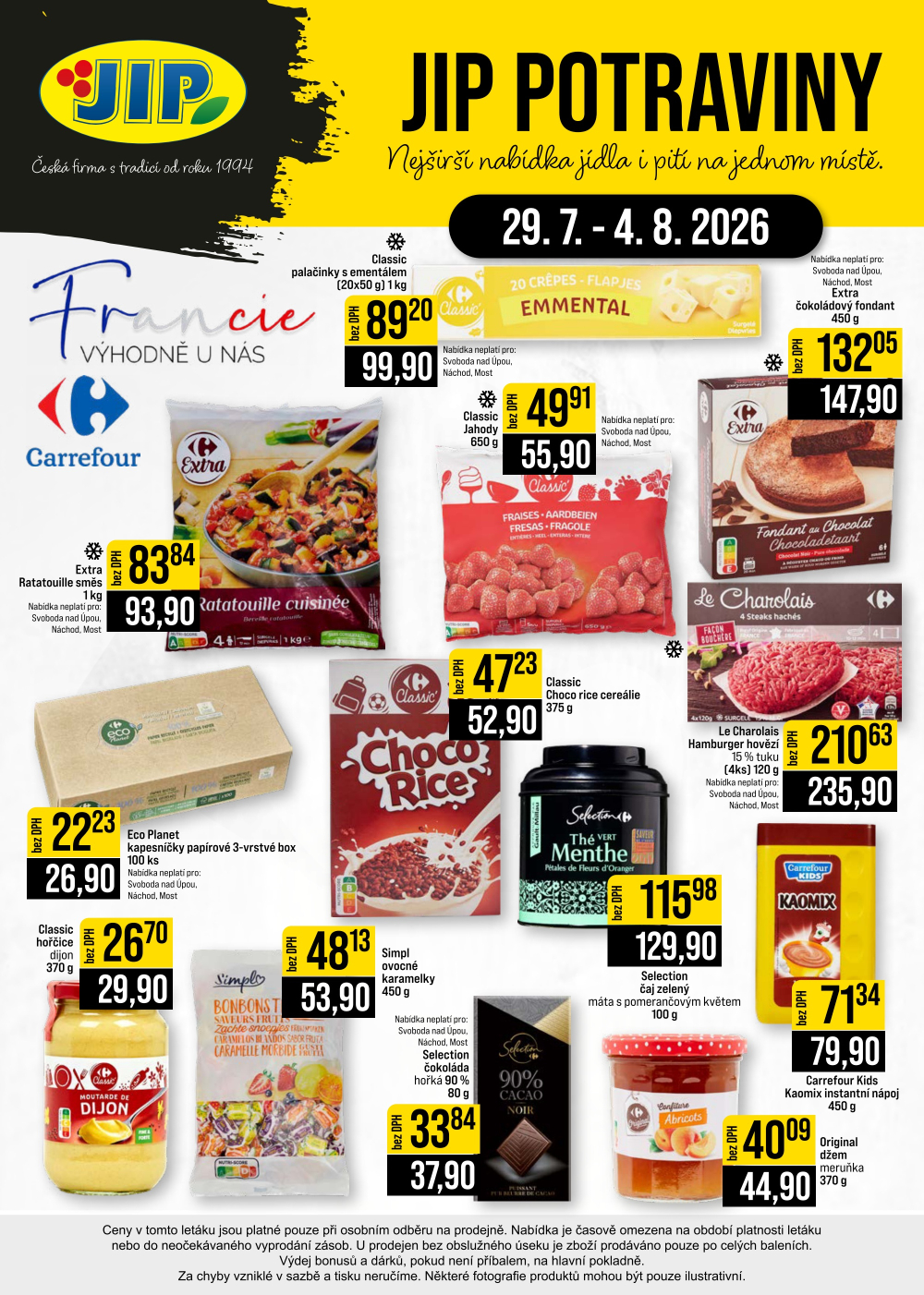Leták JIP leták CC Cash & Carry - České Budějovice, Most, Náchod, Svoboda nad Úpou, Sušice - strana 24