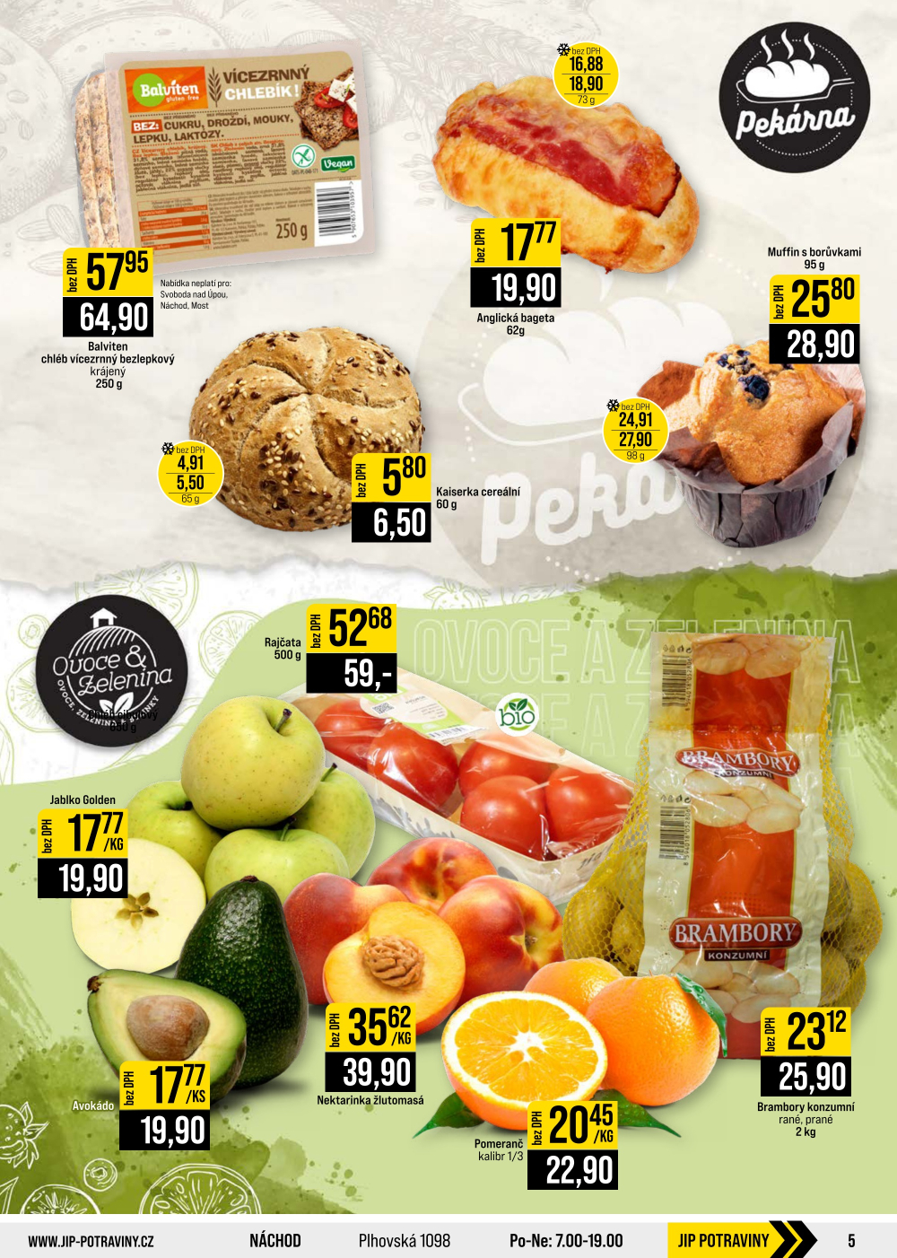 Leták JIP leták CC Cash & Carry - České Budějovice, Most, Náchod, Svoboda nad Úpou, Sušice - strana 5