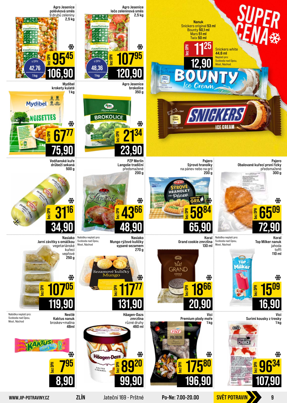 Leták JIP leták CC Cash & Carry - České Budějovice, Most, Náchod, Svoboda nad Úpou, Sušice - strana 9