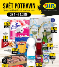 Akční leták JIP  CC Cash & Carry - Brno, Ostrava, Praha, Polička, Olomouc, Karlovy Vary, Zlín, Jilemnice, Pardubice