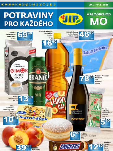 JIP leták maloobchod