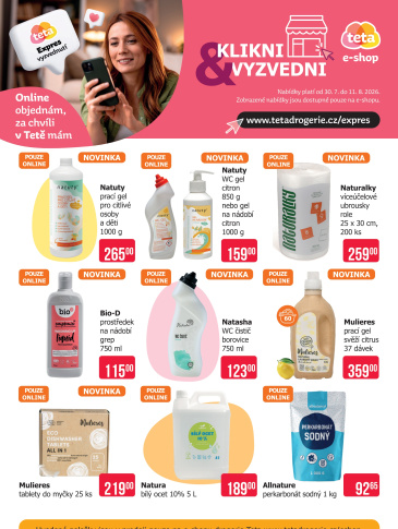 Teta drogerie - Speciální nabídka e-shop