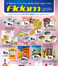 Akční leták ADAM POTRAVINY 