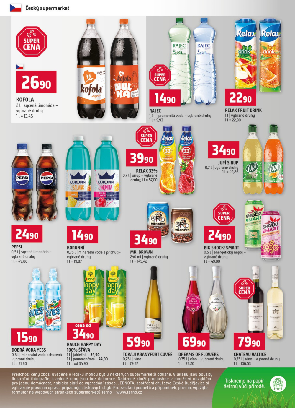 Leták Terno leták - Prachatice, Tábor, Strakonice, Blatná - strana 12