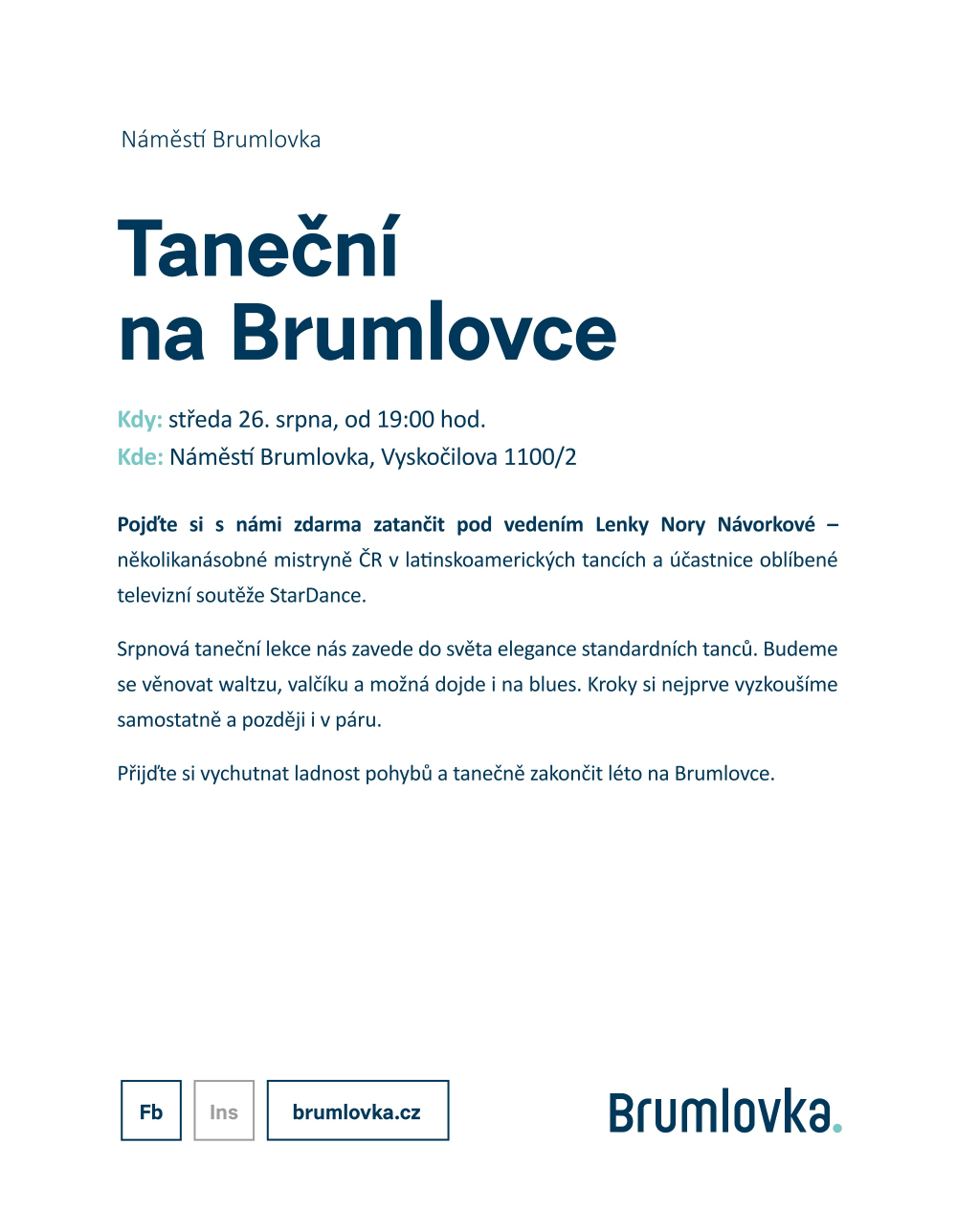 Leták eBrumlovka magazín - strana 14