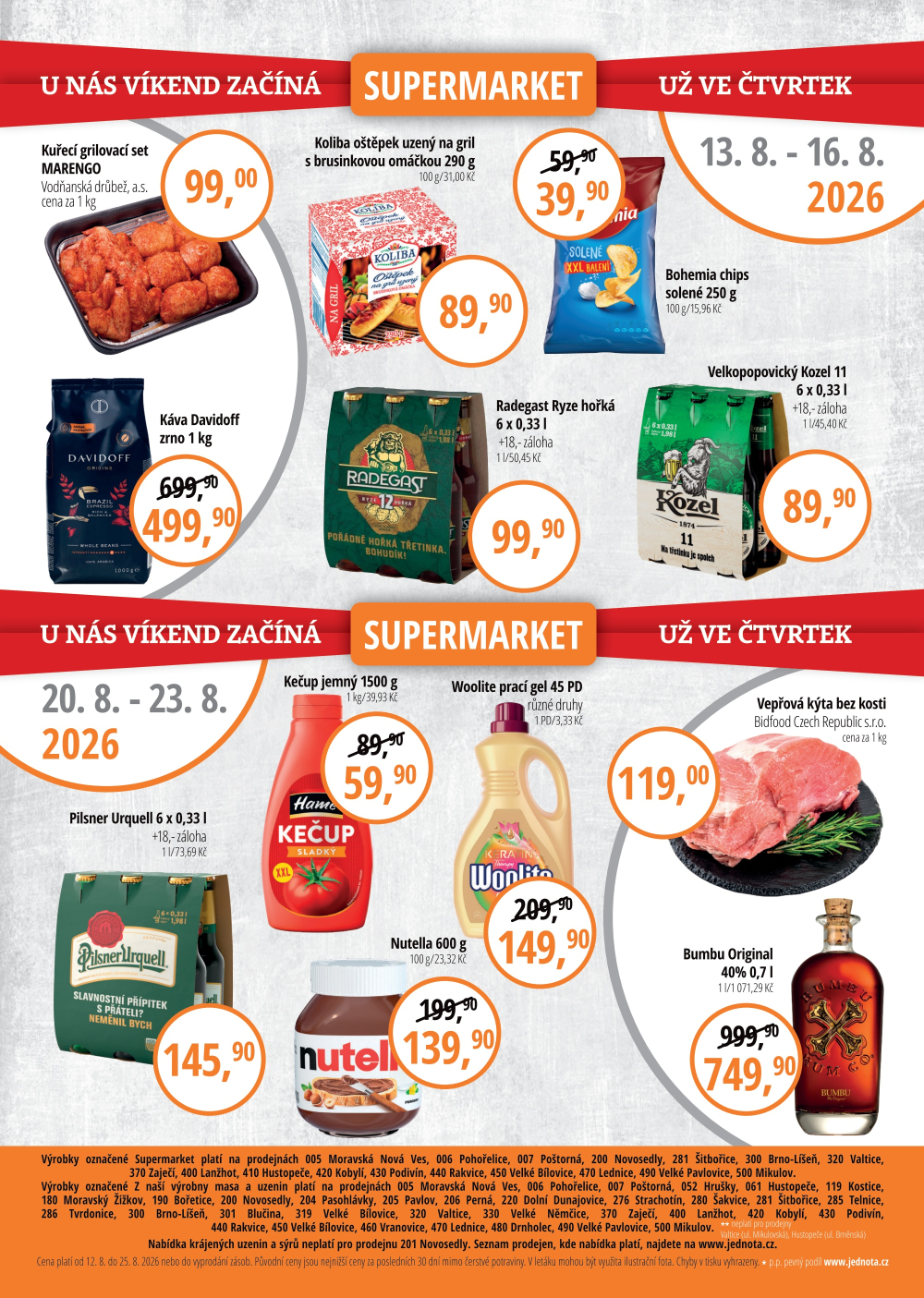 Leták Jednota Mikulov leták - strana 16