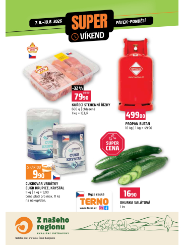 Terno leták - Víkendovka České Budějovice