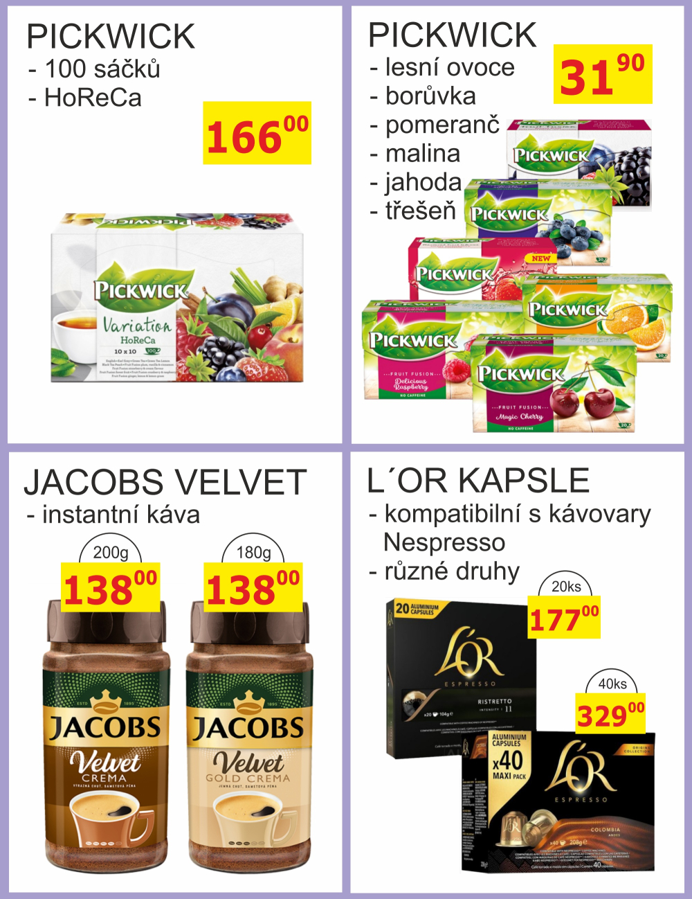 Leták BENE NÁPOJE leták - strana 14