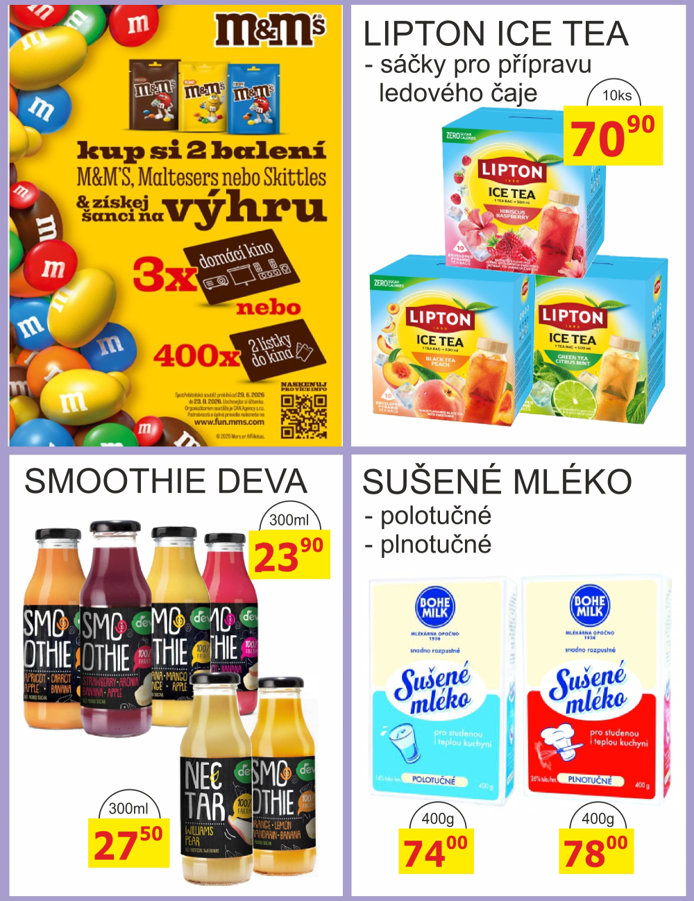 Leták BENE NÁPOJE leták - strana 18