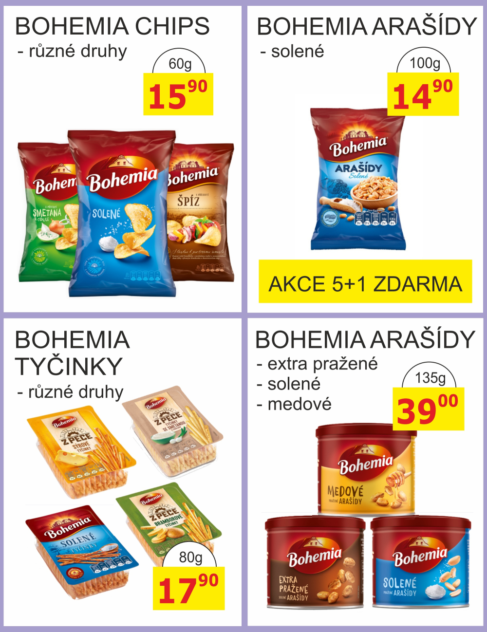 Leták BENE NÁPOJE leták - strana 21