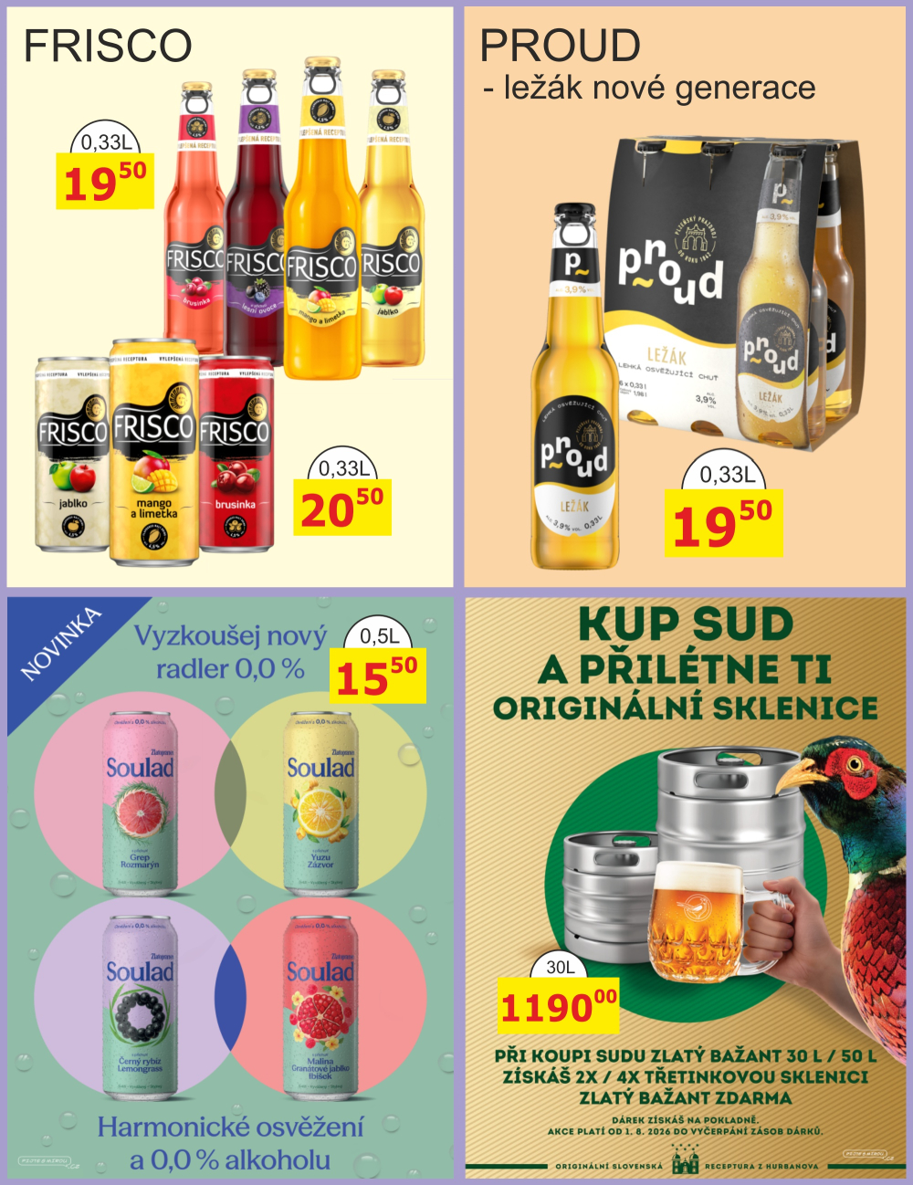 Leták BENE NÁPOJE leták - strana 23