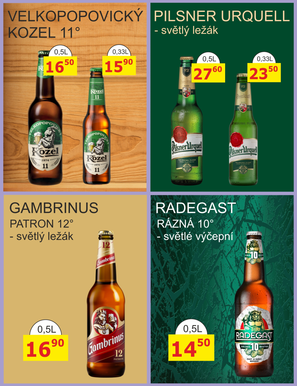 Leták BENE NÁPOJE leták - strana 24