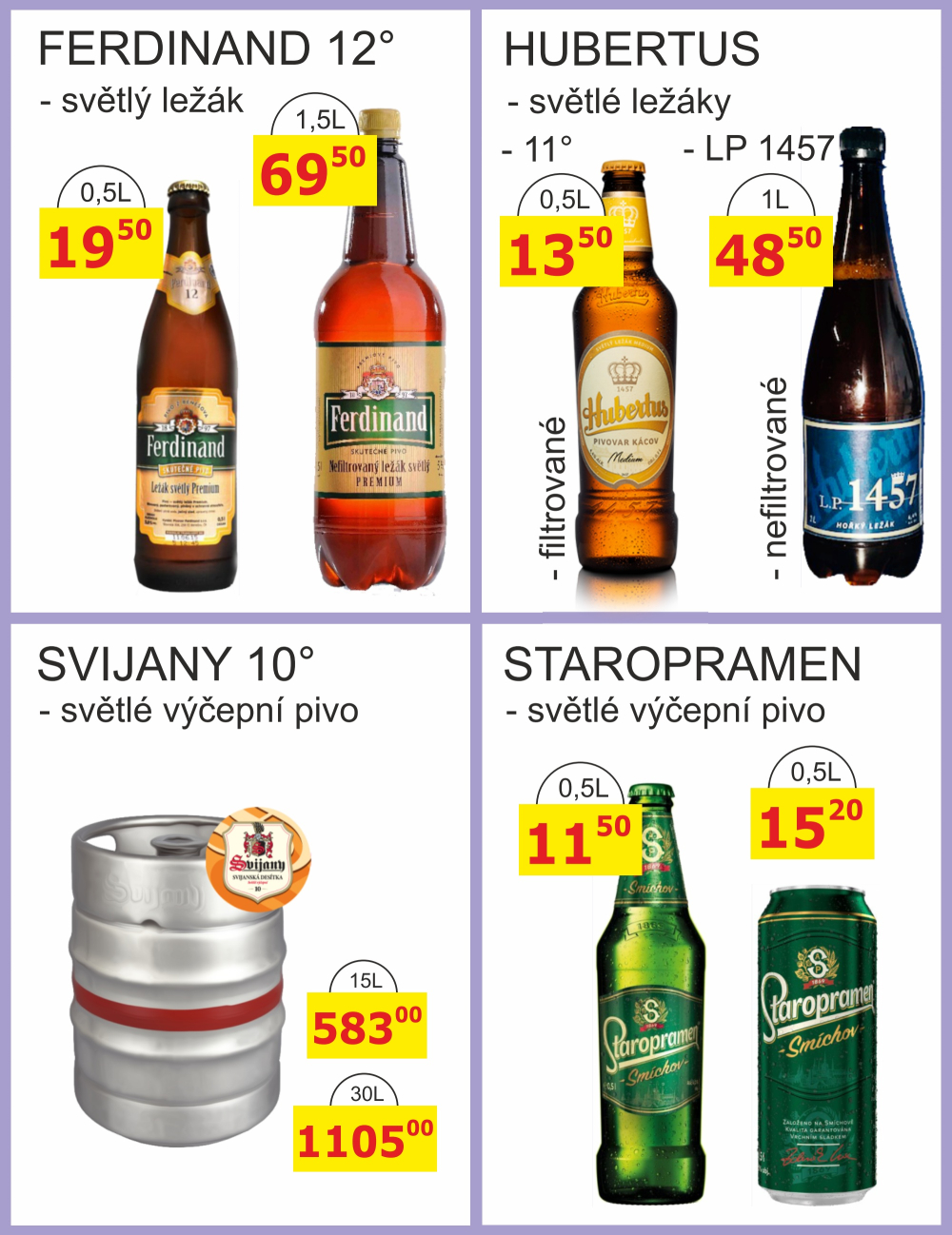 Leták BENE NÁPOJE leták - strana 26