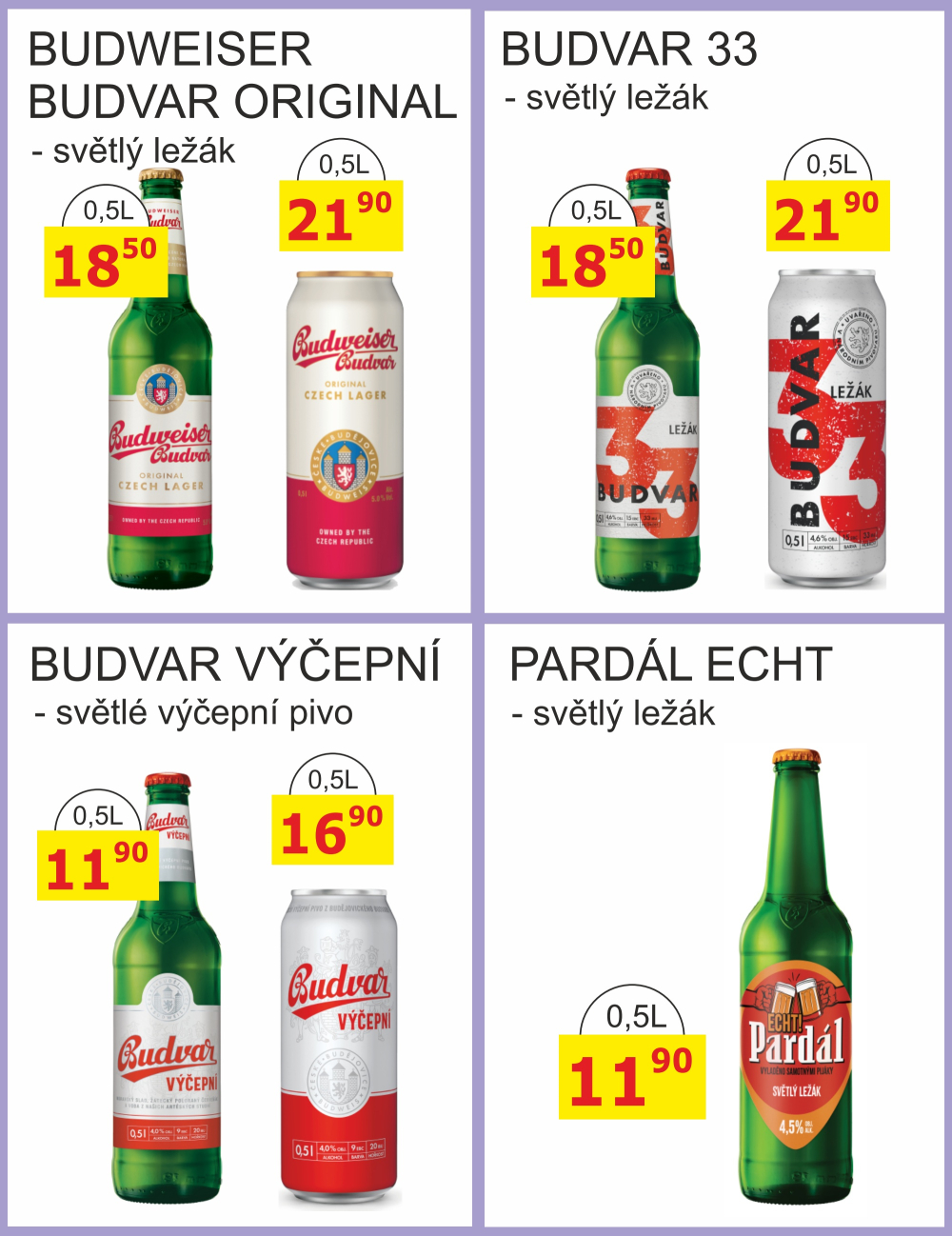 Leták BENE NÁPOJE leták - strana 27