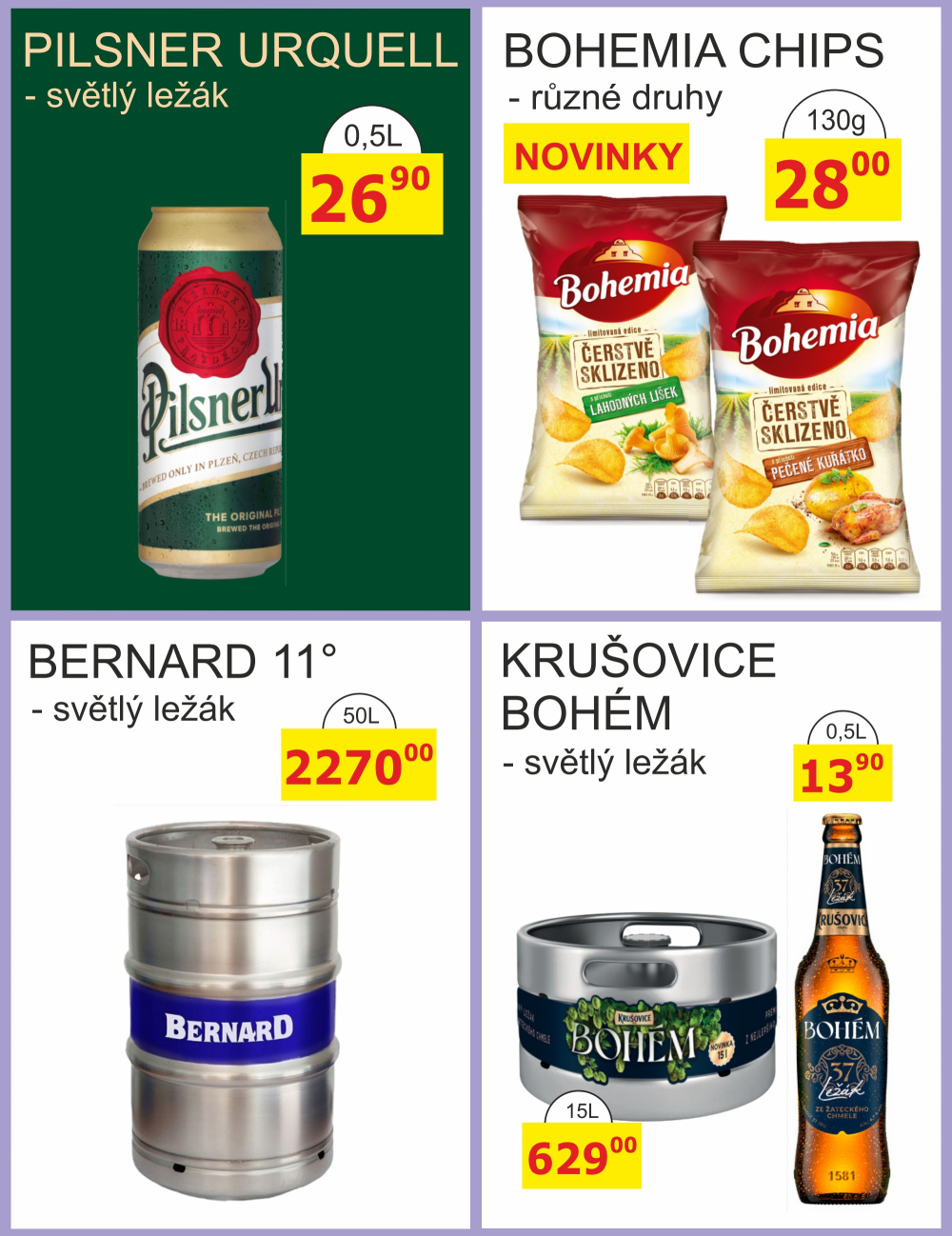Leták BENE NÁPOJE leták - strana 2