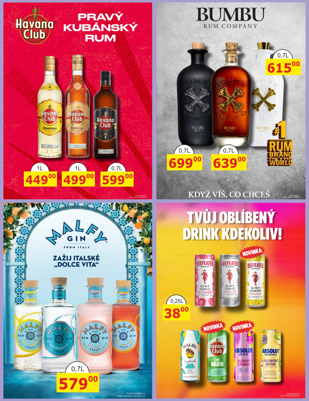 Leták BENE NÁPOJE leták - strana 36
