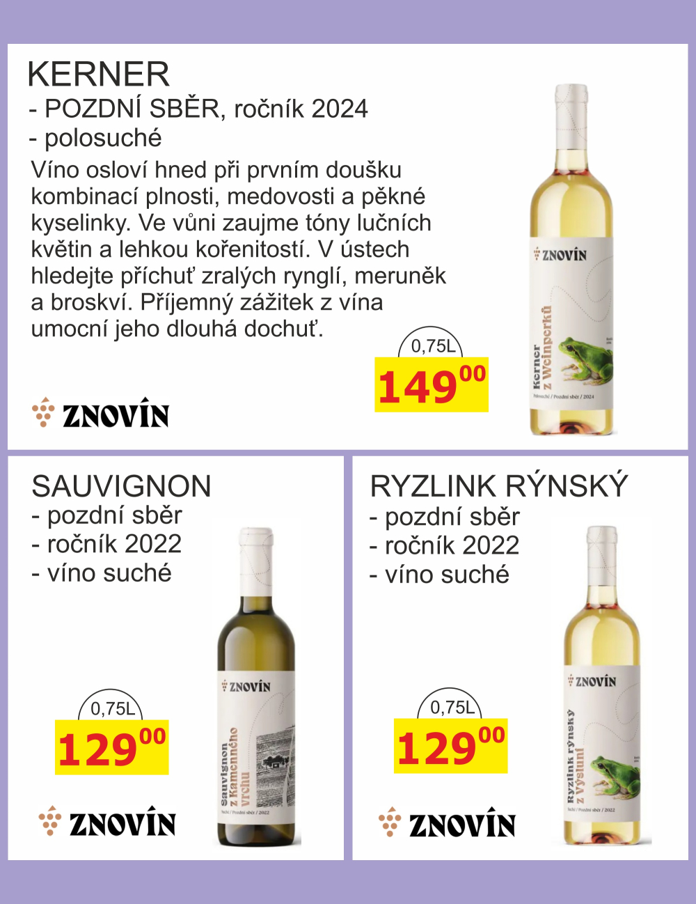 Leták BENE NÁPOJE leták - strana 60