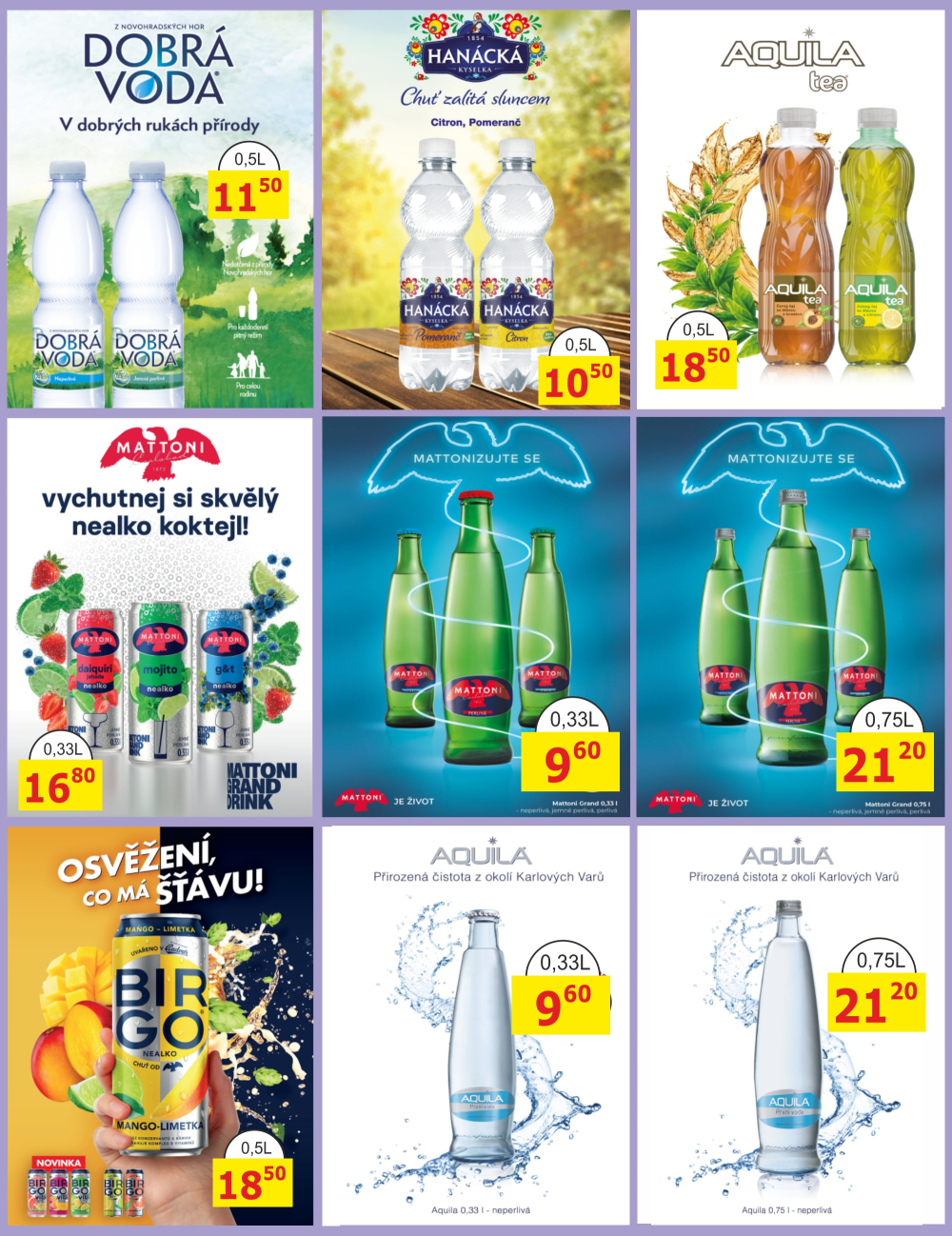 Leták BENE NÁPOJE leták - strana 7