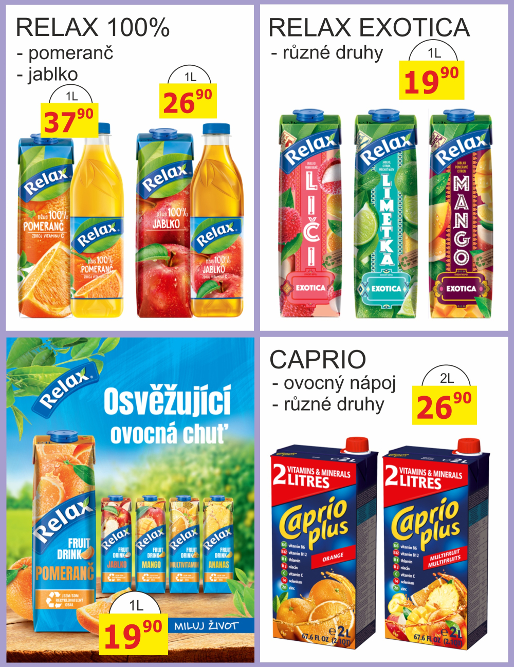 Leták BENE NÁPOJE leták - strana 8