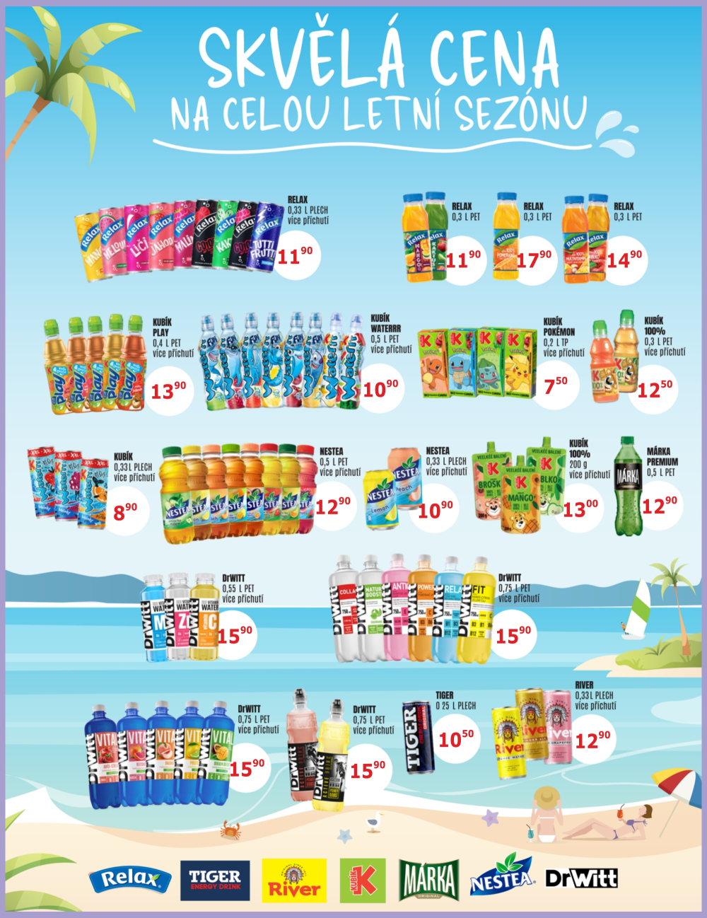 Leták BENE NÁPOJE leták - strana 9
